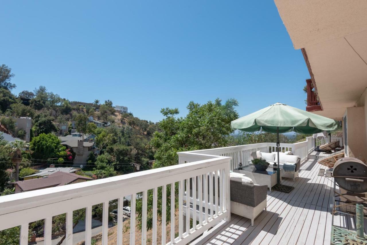 لوس أنجلوس Modern Guest House Nestled In The Hollywood Hills With Huge Deck And Wow Views! المظهر الخارجي الصورة