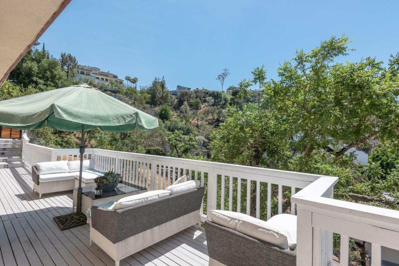 لوس أنجلوس Modern Guest House Nestled In The Hollywood Hills With Huge Deck And Wow Views! المظهر الخارجي الصورة